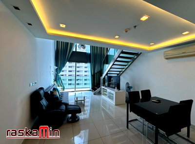 Condos for sale : FQ🗺️KT0200📲LineID @556ryccg🏄‍♂️Duplex 1Bedroom 66sqm Floor22🏖️Sea view Fully furnished🌴Wong Amat Tower