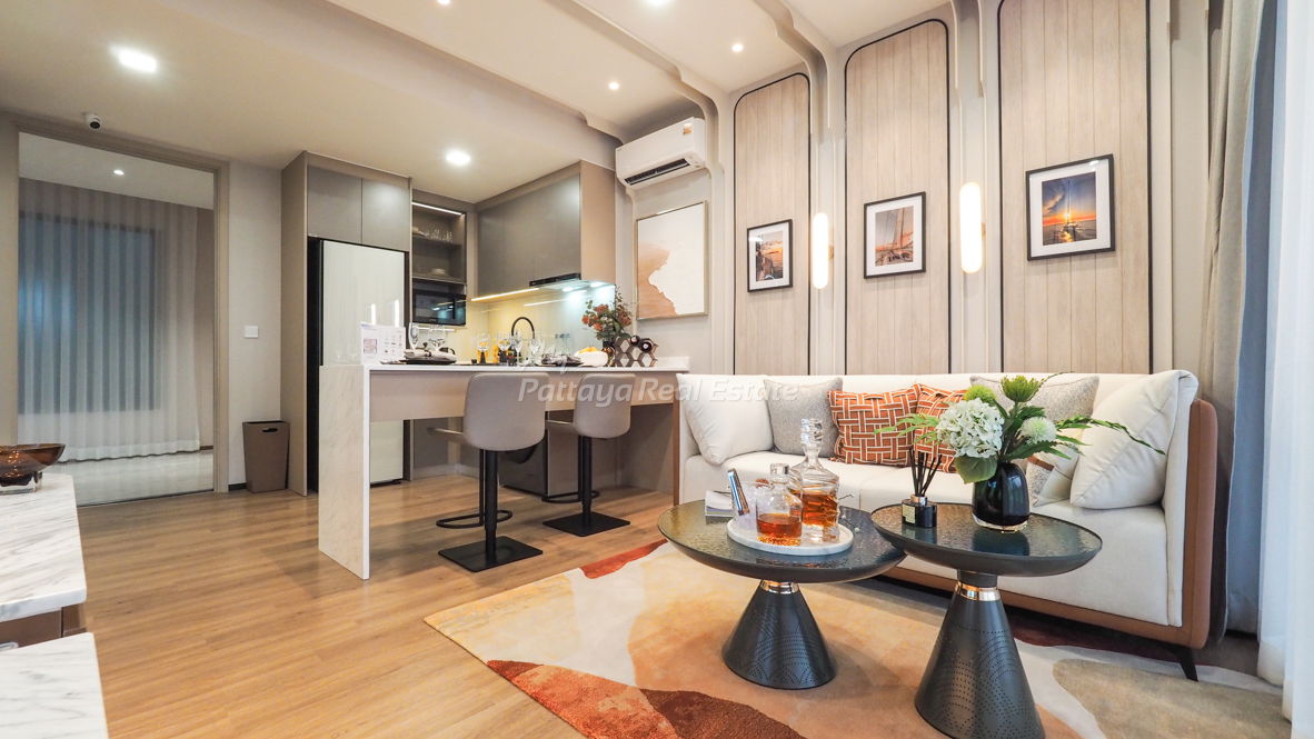 picture 🛏️ 1 Bed - 🛁 1 Bath - 🏙️ Pool View - 🌏 FOREIGN name - 🏢 Aquarous Jomtien Pattaya - Ref: AQR06 - 2/17