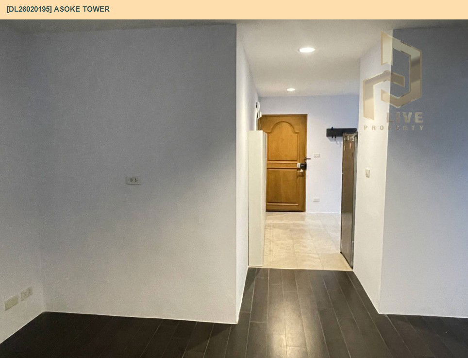 รูป DL26020195 ให้เช่าคอนโด อโศก ทาวเวอร์ (Asoke Tower) ใกล้ MRT เพชรบุรี พร้อมเข้าอยู่ โทรด่วน 0656133286 LineID @534wlwof - รูปที่ 9/14
