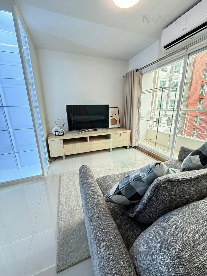 รูป 🎉 ให้เช่าคอนโด ไอวี่ รัชดา อาคาร C ชั้น 6 2 ห้องนอน ขนาด 64 ตรม ใกล้ สน.สุทธิสาร - รูปที่ 4/8