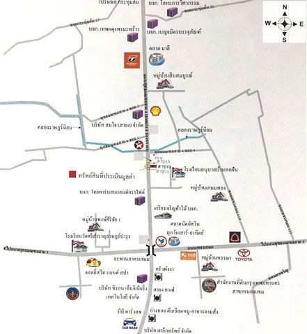 รูป K00799 ขายอาคารพานิชย์ อำเภอกระทุ่มแบน จังหวัดสมุทรสาคร - รูปที่ 6/8