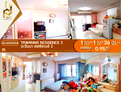 Condos for sale Chatuchak : DL26020204 Condo for sale, Tawanna Residence 2 near -, ready to move in, call urgently 0614453194 LineID @162cjixi