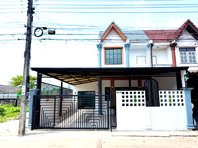 ทาวน์โฮม ม.เทคโนโลยีมหานคร : ทาวน์เฮ้าส์ หลังมุม รีโนเวทใหม่ ทำเลดี หมู่บ้าน เหมชาติ  ซ.เลียบวารี 59  ถ.เลียบวารี โคกแฝด หนองจอก เฟอร์นิเจอร์สวยๆ