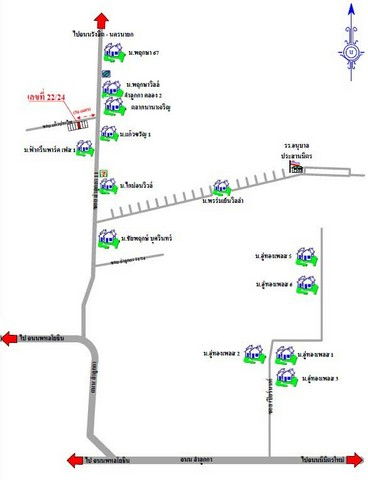 รูป K01510 ขายอาคารพาณิชย์ หมู่บ้านธนศิตา ตำบลคูคต อำเภอลำลูกกา ปทุมธานี - รูปที่ 2/8