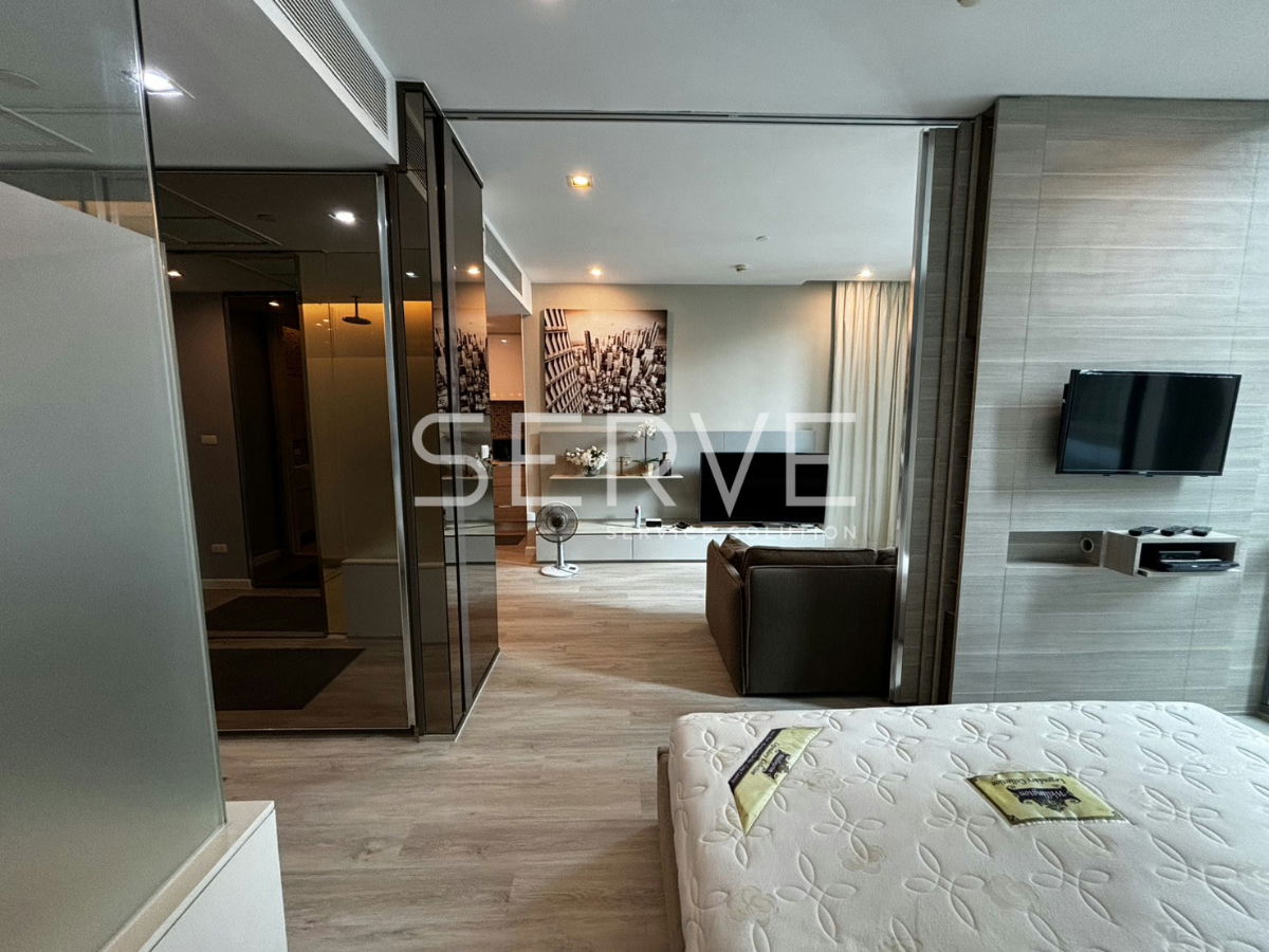 รูป 🔥1 นอน มีอ่าง 50.12 ตร.ม ทำเลดีใกล้ MRT เพชรบุรี 500 ม. และ MRT สุขุมวิท 700 ม. ใกล้ห้าง ที่คอนโด The Room Sukhumvit 21 / ให้เช่าคอนโด - รูปที่ 5/12