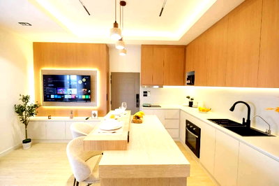 เช่าคอนโด เมญ่า เชียงใหม่ : ปล่อยเช่าคอนโดห้องใหญ่ ทำเลทอง คอนโดHillpark 2 เจ็ดยอด คันคลอง หน้าต่างใหญ่ วิวสวยมาก ห้องสวยตกแต่งใหม่สไตส์ Modern Homey  ใกล้เมญ่า , นิมมาน ,มช. 