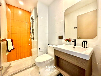 คอนโดให้เช่า : ให้เช่าคอนโดใหม่ Origins Play บางแสน | 1 Bedroom 35 sq.m.  ราคาเช่า 18,0000 บาท ห้องใหม่
