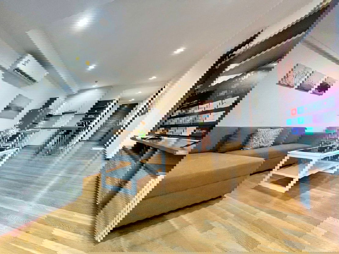 รูป ให้เช่าคอนโดหรู ใจกลางรัชดา Amanta Ratchada 83 ตรม. 2 นอน เฟอร์ครบ ติด MRT ศูนย์วัฒนธรรม 35,000/ด. ว่างพร้อมอยู่ - รูปที่ 1/16