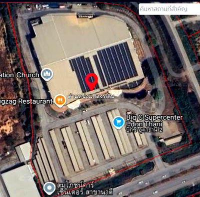 ที่ดิน ศาลหลักเมืองจังหวัดอุดรธานี : ขายด่วนที่ดินและสิ่งปลูกสร้างอาคาร (บิ๊กซี อุดรธานี2) ขนาด 19-2-54 ไร่