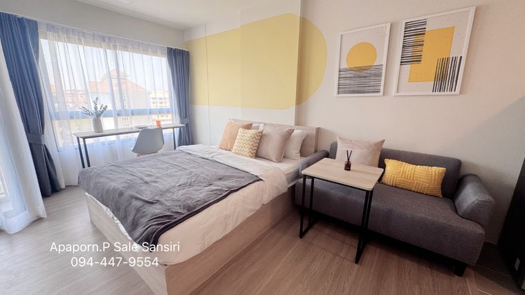 ขายดีคอนโด แคมปัส ขอนแก่น ห้องตกแต่งพร้อมเข้าอยู่ ซื้อตรงกับเซลล์แสนสิริ