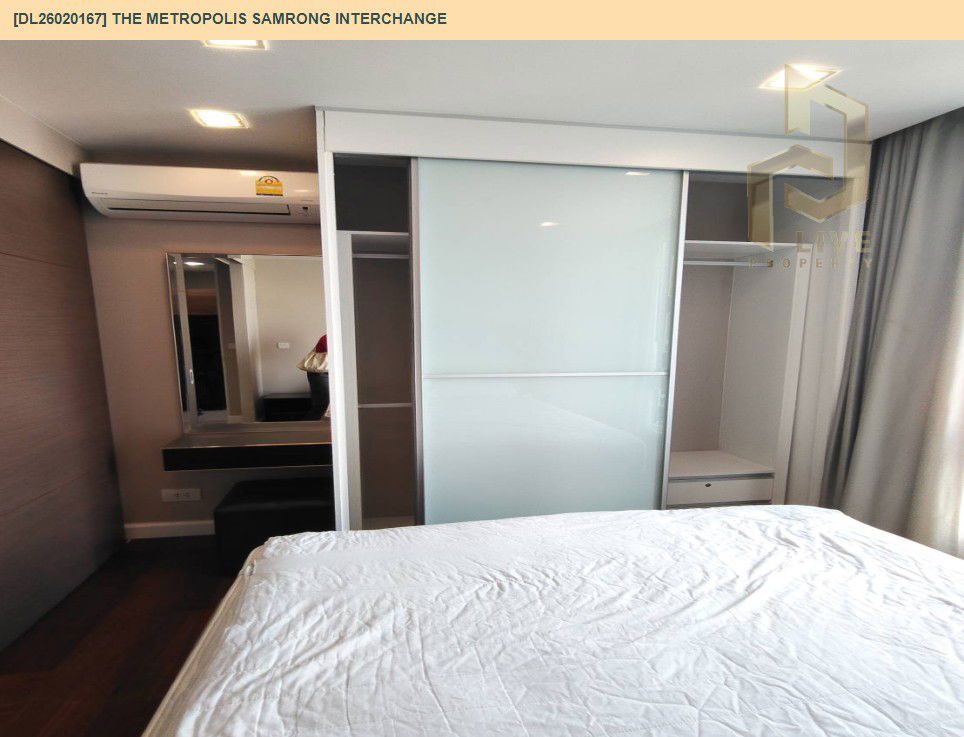 รูป DL26020167 ให้เช่าคอนโด เดอะ เมโทรโพลิส สำโรง อินเตอร์เชนจ์ (The Metropolis Samrong Interchange) ใกล้ BTS สำโรง พร้อมเข้าอยู่ โทรด่วน 0656133286 LineID @534wlwof - รูปที่ 19/20