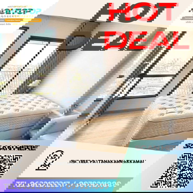 picture #Z4497💥 070269 🔥 Condo for Rent: The Tree Pattanakarn-Ekkamai - 1/9
