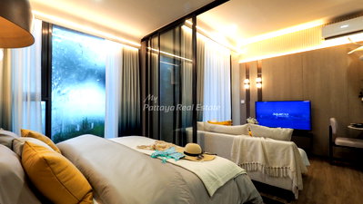 ขายคอนโด : 🛏️ 1 ห้องนอน - 🛁 1 ห้องน้ำ - 🏙️ Pool View - 🌏 ชื่อชาวต่างชาติ - 🏢 Aquarous Jomtien Pattaya - รหัส: AQR06