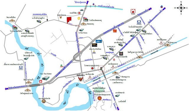 รูป K00191 ขายอพาร์ทเม้นท์ อำเภอเมืองสมุทรสาคร จังหวัดสมุทรสาคร - รูปที่ 7/8