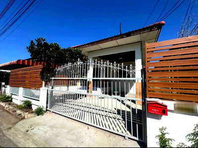 เช่าบ้านเดี่ยว รังสิต : ให้เช่าบ้านเดี่ยว 1 ชั้น – บงกช 5 คลอง 2 ปทุมธานี บ้านเดี่ยวชั้นเดียว พื้นที่ 54 ตรว.