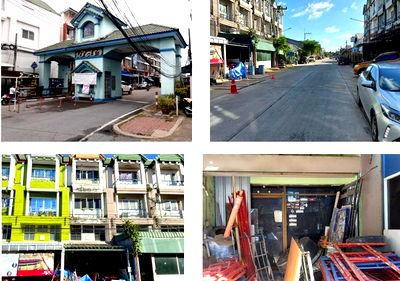 อาคารพาณิชย์ รพ.มหาวชิราลงกรณ์ธัญบุรี : K01162 ขายอาคารพาณิชย์ หมู่บ้านนริศรา รังสิต คลอง 11 ตำบลบึงน้ำรักษ์ อำเภอธัญบุรี ปทุมธานี