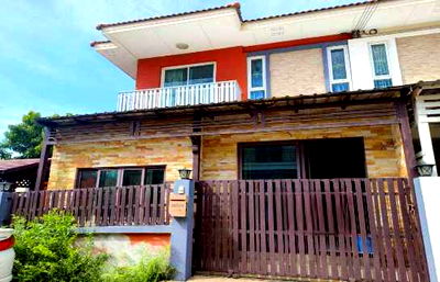 บ้านแฝด นนทบุรี : ขาย บ้านแฝด ห้องริม นนท์ณิชา บางใหญ่ 150 ตรม 36.3 ตรว