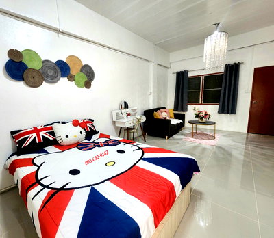 เช่าคอนโด กรุงเทพมหานคร : 🌲🌲🌲 ให้เช่าหอพักประชาอุทิศ 37 (( 37 ตรม / 4999 ต่อเดือน / ห้องแอร์  / โคมไฟระย้า / ห้องสวยมาก )) ห่างจาก ม. บางมด 250 ม