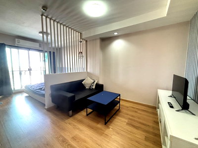 คอนโดให้เช่า : ให้เช่าคอนโด The Log 3 สุขุมวิท 101/1 เฟอร์ใหม่ เครื่องใช้ไฟฟ้าใหม่ทั้งห้อง ใกล้ BTS อุดมสุข และปุณณวิถี