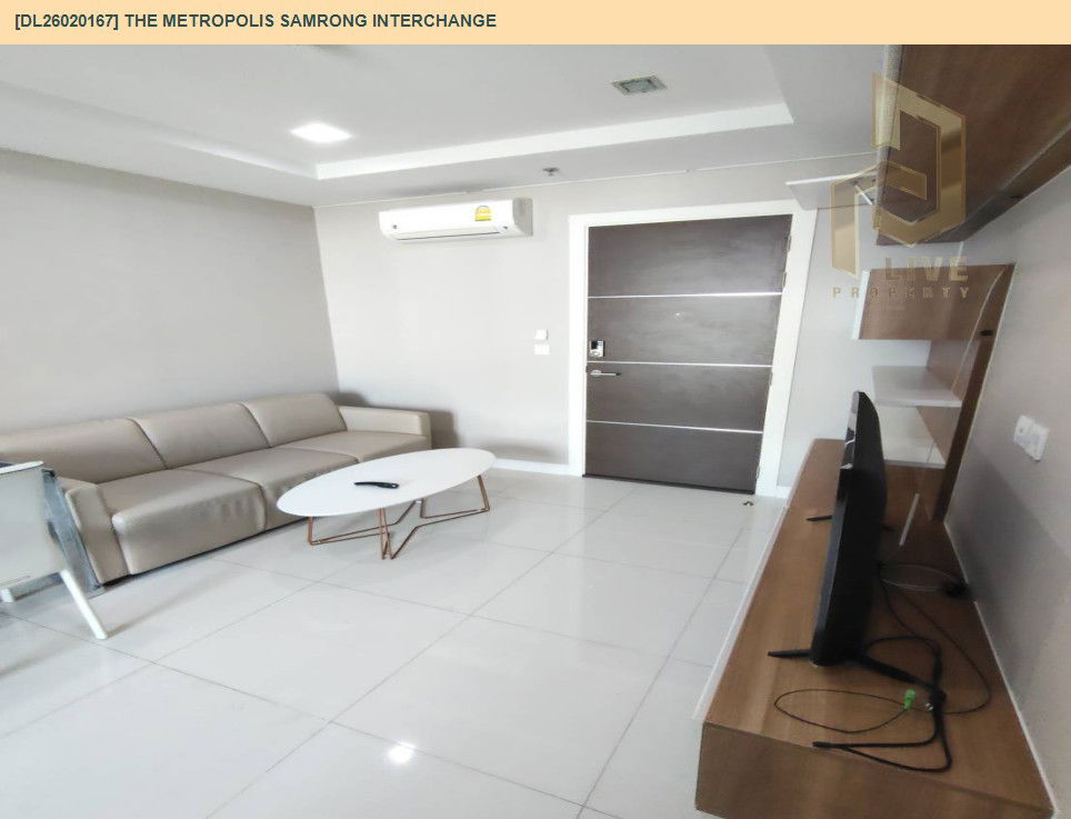 รูป DL26020167 ให้เช่าคอนโด เดอะ เมโทรโพลิส สำโรง อินเตอร์เชนจ์ (The Metropolis Samrong Interchange) ใกล้ BTS สำโรง พร้อมเข้าอยู่ โทรด่วน 0656133286 LineID @534wlwof - รูปที่ 8/20
