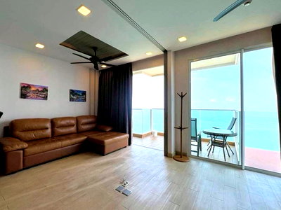 Condos for sale : FQ🗺️KT0198📲LineID @556ryccg🏄89.69 sqm 2 Bedroom Floor 44🌊Sea view Fully furnished🏖️Cetus Beachfront Pattaya - Jomtien beach