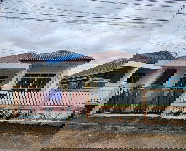 รูป BP00893 ขายบ้านแฝด หมู่บ้านพรนรินทร์ 2 ศรีราชา ชลบุรี - รูปที่ 1/8