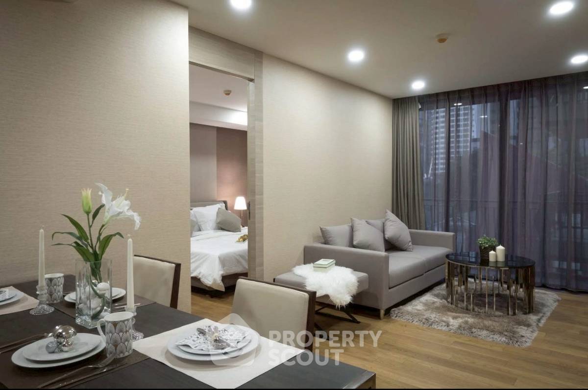 picture 1-BR 48 Sqm At Klass Langsuan, 200m to BTS Chit Lom (ID 2623034) - 6/8