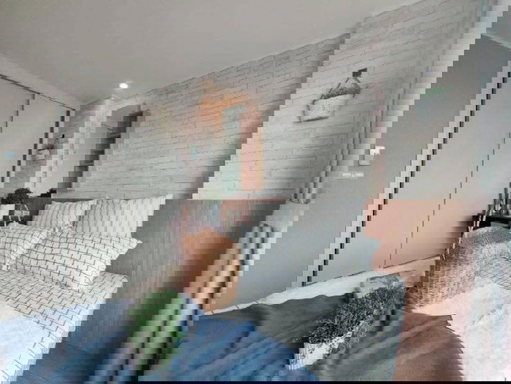 รูป ห้องว่าง พร้อมเข้าอยู่ทันทีชั้น 18 จากทั้งหมด 26 ชั้นขนาด 31 ตารางเมตร 1นอน1น้ำปล่อย13,000 - รูปที่ 5/10