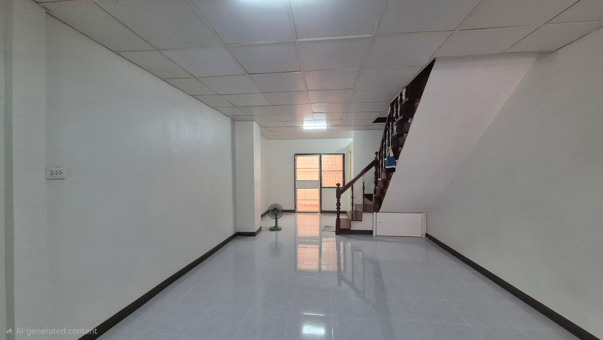รูป ให้เช่า ทาวน์เฮาส์ 2 ชั้น ซอยรามคำแหง 124 ในหมู่บ้าน 300เมตรจากถนนใหญ่ - รูปที่ 3/7