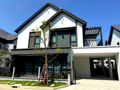 เช่าบ้านเดี่ยว บิ๊กซี บางพลี : ให้เช่าบ้านเดี่ยว 2 ชั้น เซนโทร บางนา 4 ห้องนอน 5 ห้องน้ำ