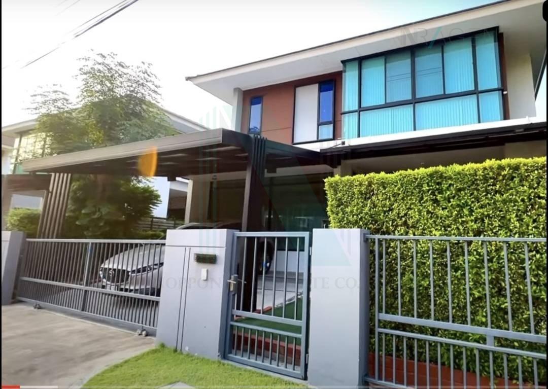 รูป 📌 ขายบ้านเดี่ยว โครงการ เศรษฐสิริ จรัญฯ-ปิ่นเกล้า 2 ชั้น 4 ห้องนอน 3 ห้องน้ำ - รูปที่ 1/8