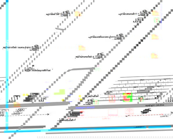 รูป K00727 ขายทาวน์เฮาส์ ม.พฤกษา 79 ตำบลลาดสวาย อำเภอลำลูกกา ปทุมธานี - รูปที่ 8/8