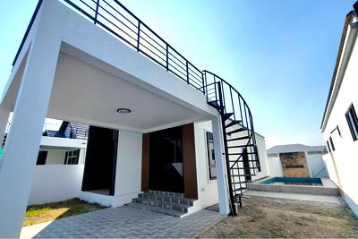 บ้านเดี่ยว หัวหิน ประจวบคีรีขันธ์ : [920611009-3] วิลล่าหรูในหินเหล็กไฟ หัวหิน พร้อมอยู่