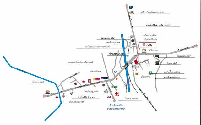 รูป K00150 ขายอาคารพานิชย์ อำเภอเมืองพิจิตร จังหวัดพิจิตร - รูปที่ 2/8