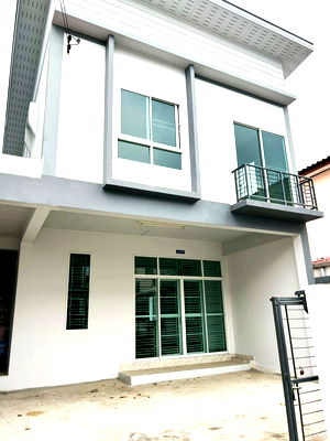 บ้านแฝด วิทยาลัยเทคโนโลยีปัญญาภิวัฒน์ : ขายบ้านแฝดใหม่ 2 ชั้น 3 ห้องนอน 2 ห้องน้ำ หลักสี่ ใกล้รถไฟฟ้าสายสีชมพู แจ้งวัฒนะ 14