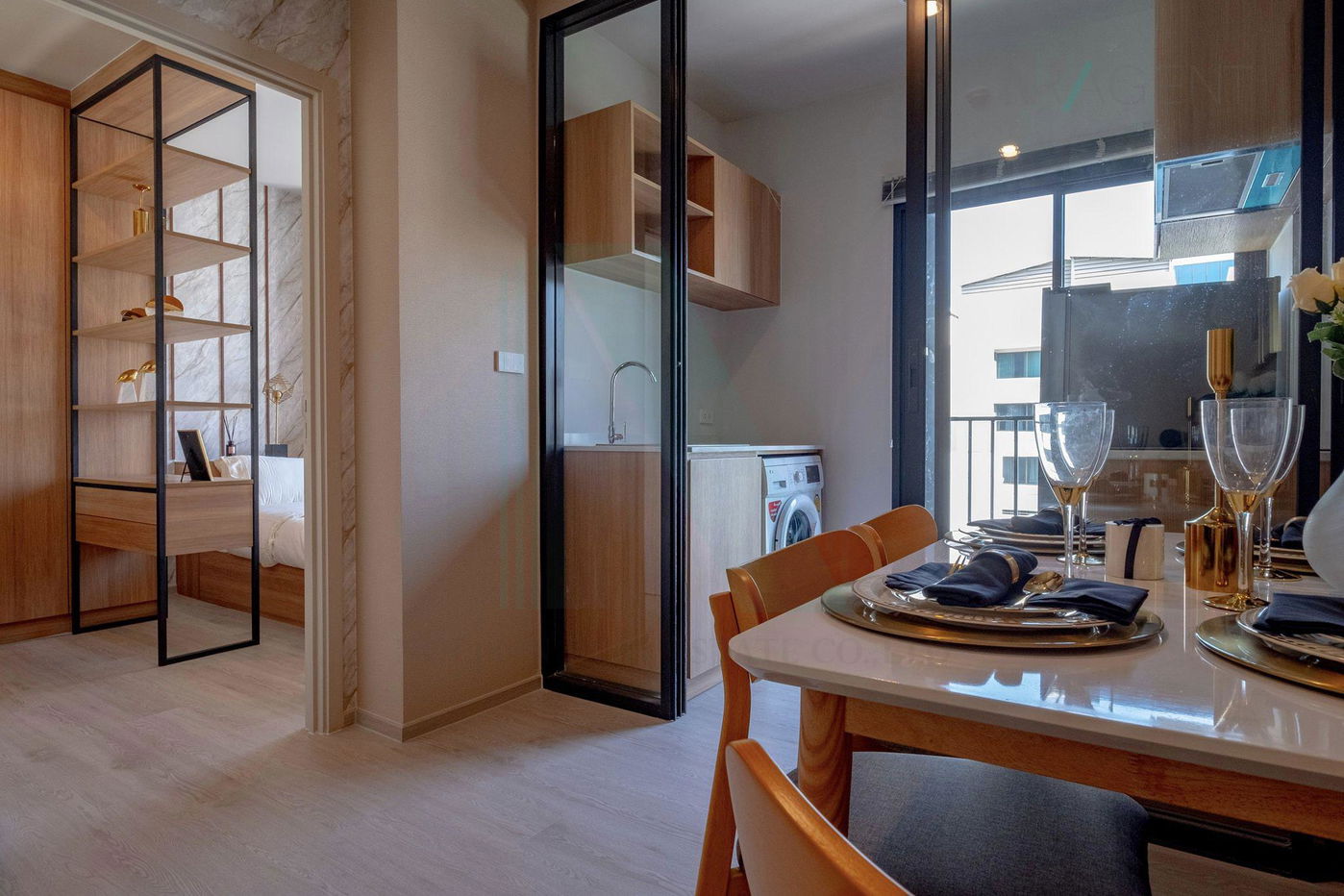 รูป ให้เช่าคอนโด นิว โนเบิล เซ็นเตอร์ บางนา อาคาร B ชั้น 6 1 ห้องนอน ขนาด 30.00 ตรม ใกล้ เซ็นทรัล บางนา - รูปที่ 6/8