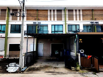 ทาวน์โฮม ระยอง : B13754 ขายทาวน์เฮ้าส์ หมู่บ้านเอสซี วิลเลจ ปลวกแดง-วังแขยง ระยอง