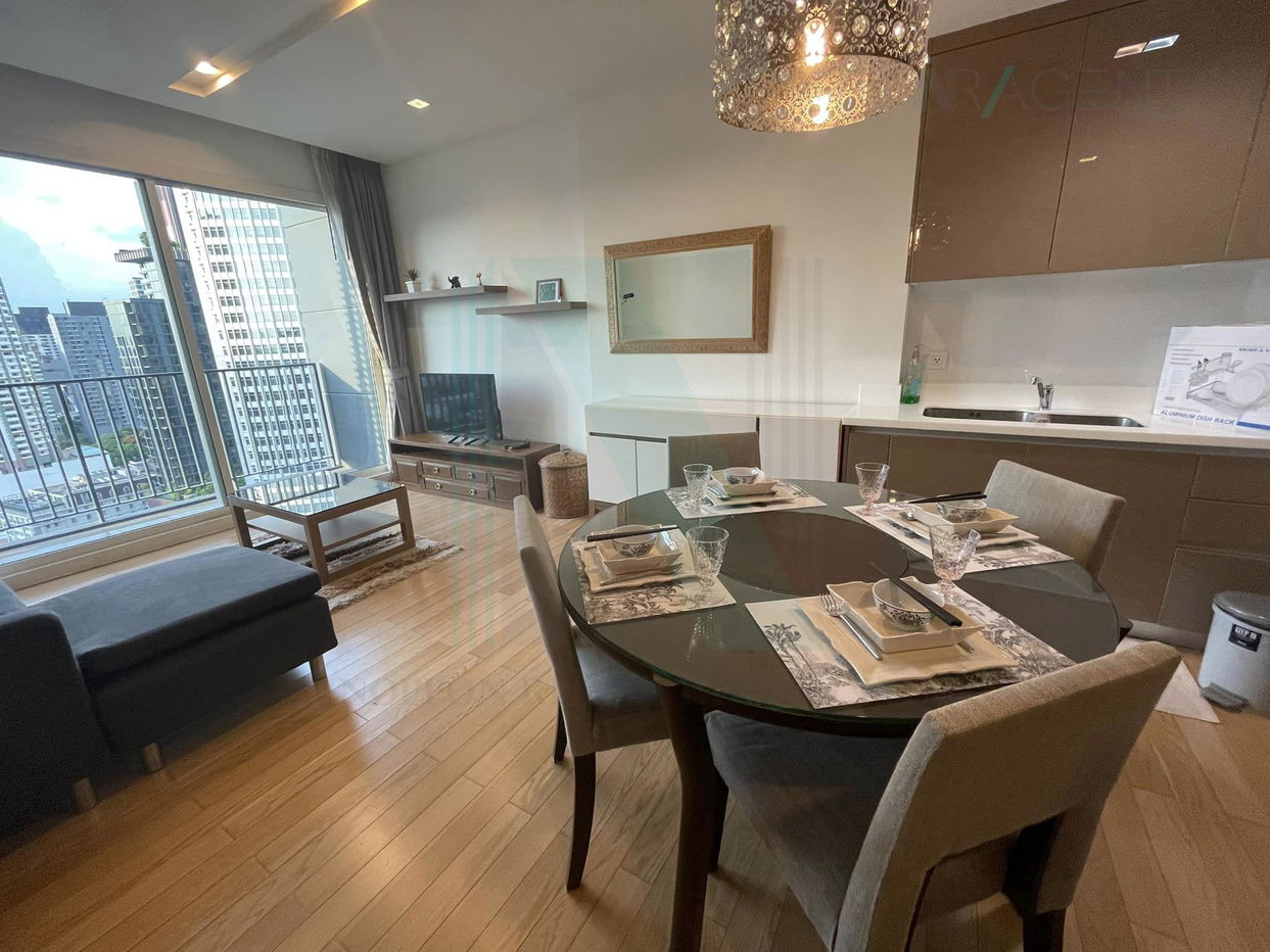 รูป 🎉 ให้เช่าคอนโด สิริ แอท สุขุมวิท อาคาร 1 ชั้น 24 2 ห้องนอน ขนาด 70.00 ตรม ใกล้ BTS ทองหล่อ - รูปที่ 3/8