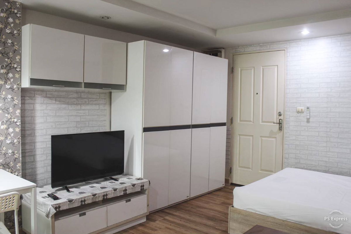 รูป 🎈#MT2602_067🎈💥ด่วน💥ว่างชัวร์ รีบคลิก ก่อนหลุดมือ‼️ 𝗙𝗼𝗿 𝗥𝗲𝗻𝘁8️⃣ k.🔥🔥#ใกล้MRTห้วยขวาง  คอนโด แฮปปี้คอนโดรัชดา18  - รูปที่ 1/12