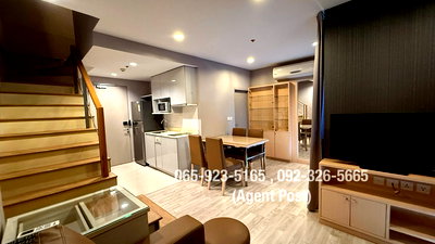 ขายคอนโด : 🔥🔥ราคาดีที่สุดในโครงการ ติดBTSอ่อนนุช🔥🔥 Ideo Mobi Sukhumvit 81 - Duplex2ห้องนอน (LINE ID: @cayla.property)