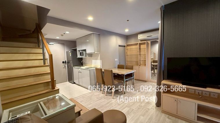 🔥🔥ราคาดีที่สุดในโครงการ ติดBTSอ่อนนุช🔥🔥 Ideo Mobi Sukhumvit 81 - Duplex2ห้องนอน (LINE ID: @cayla.property)