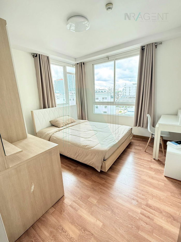 รูป ให้เช่าคอนโด ไอวี่ รัชดา อาคาร C ชั้น 6 2 ห้องนอน ขนาด 64 ตรม ใกล้ สน.สุทธิสาร - รูปที่ 6/8