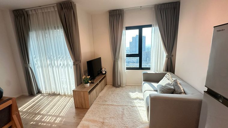 คอนโดเช่า ติดเซ็นทรัลเฟสเชียงใหม่ ห้องกว้าง วิวดอย 