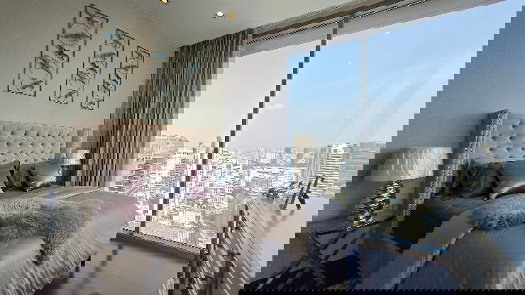 รูป 𝗤𝟭 𝗦𝘂𝗸𝗵𝘂𝗺𝘃𝗶𝘁 | คิว วัน สุขุมวิท 
For Rental | Ready to move 
✨️Duplex Penthouses ✨️ - รูปที่ 27/41