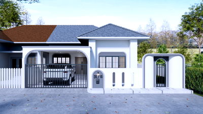 Houses for sale : House for Sale at Jao Fah Garden Home 3, Koh Kaew – 3 Bedrooms