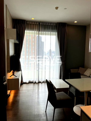 Condos for rent : 1 Bed 1 Bath Nice Room Fully furnished Good Location Close To MRT Phetchaburi 60 m. & Singha Complex @ Q Asoke