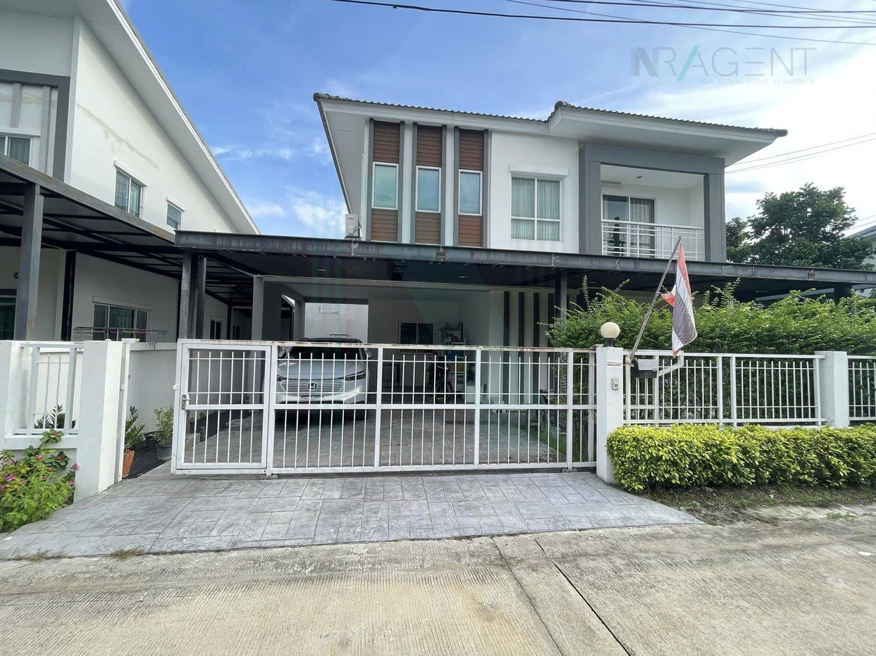 รูป 📌 ขายบ้านเดี่ยว โครงการ บ้านแลนซีโอ คริป รัตนาธิเบศร์-สถานีท่าอิฐ ซ.ท่าอิฐ 2 ชั้น 3 ห้องนอน 2 ห้องน้ำ - รูปที่ 1/8