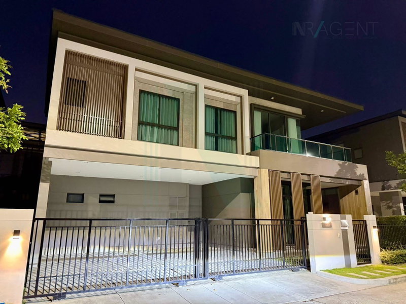 บ้านเดี่ยวให้เช่า : 📌 ให้เช่าบ้านเดี่ยว 2 ชั้น บางกอก บูเลอวาร์ด ศรีนครินทร์-บางนา 4 ห้องนอน 5 ห้องน้ำ