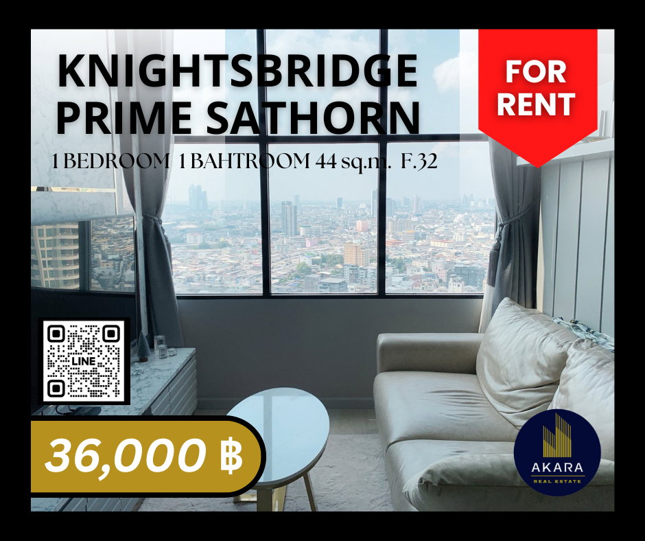 🟨🟨🟦🟦[ ให้เช่า ] Knightsbridge Prime Sathorn รหัส MB102-02Y🟦🟦🟨🟨 คลิ๊ก‼️ Akara Real Estate ✅✅✅ "ตอบไว ทันใจ ใส่ใจทุกขั้นตอน"