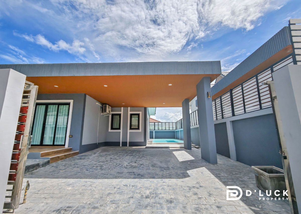 รูป ขายพูลวิลล่าพัทยา พร้อมเฟอร์นิเจอร์ ทำเลชัยพฤกษ์ 2 - รูปที่ 1/14